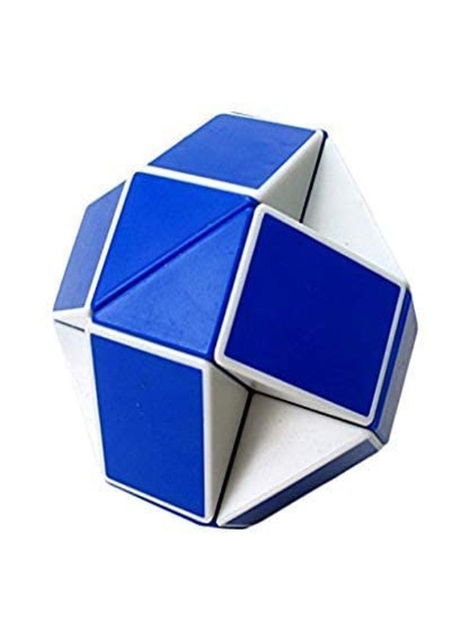 شريجي لعبة SHREEJIIH Magic Snake المكونة من 36 مكعبًا، لعبة ألغاز هندسية، مسطرة، مكعبات، أسافين، لعبة ألغاز ملتوية (متعددة الألوان) - Image 4